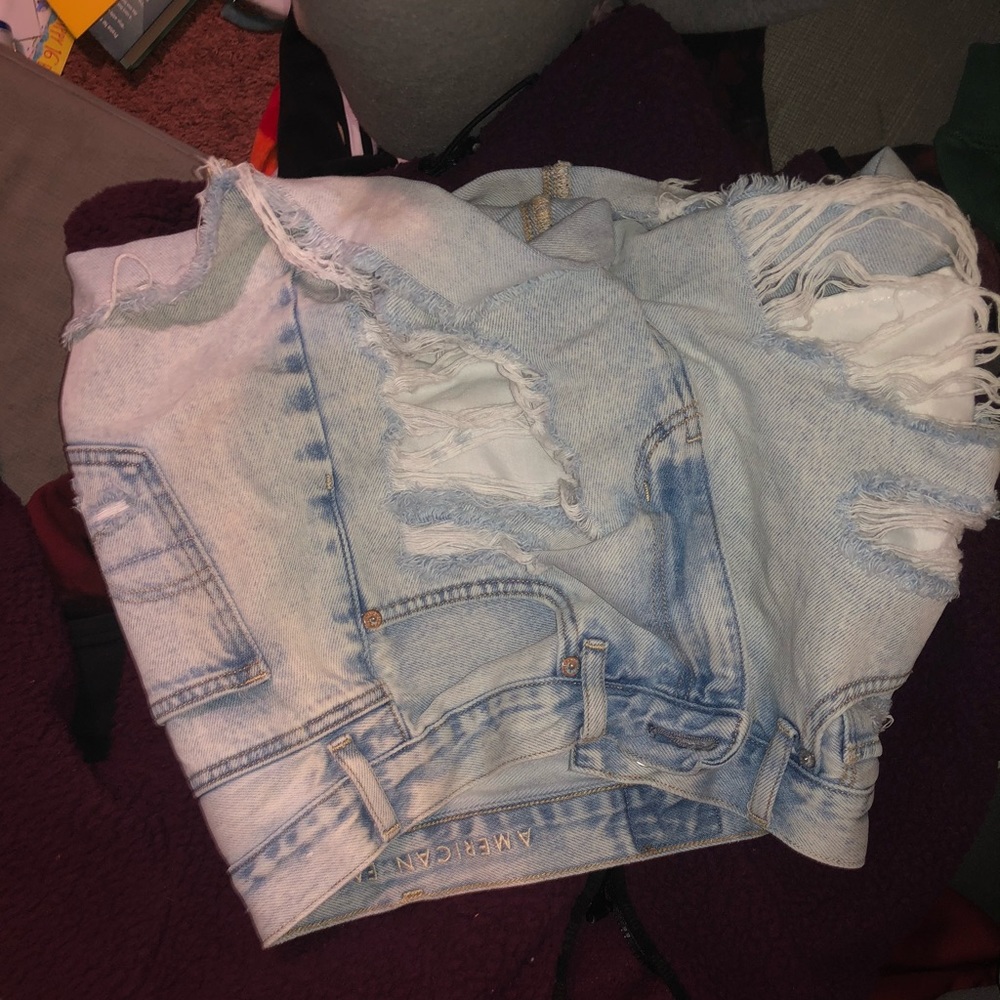 american eagle jean shorts